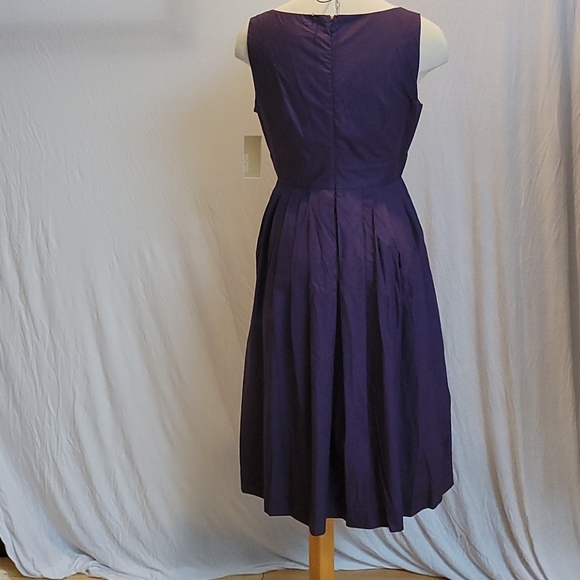 Michael Kors Purple sleevless dress size 10 - Picture 2 of 6